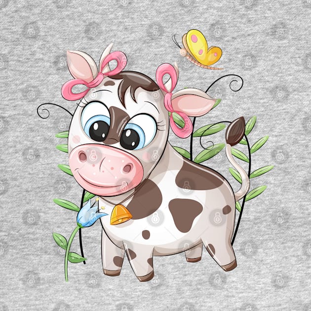 cute little cow by Mako Design 